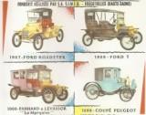 Catalogue Rami,1907 Ford roadster, 1908 Ford T, 1908 Panhard & Levassor La Marquise, 1898 Coupe Peugeot